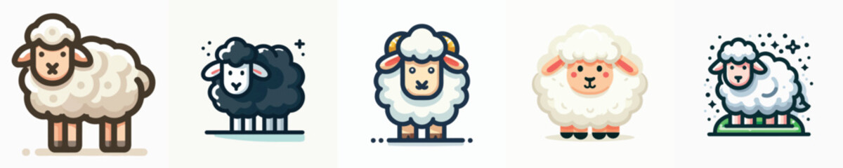 Vector of a sheep.