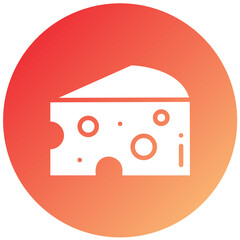 Vector Design Cheese Icon Style