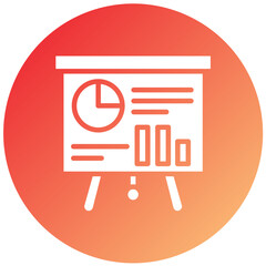 Vector Design Presentation Icon Style