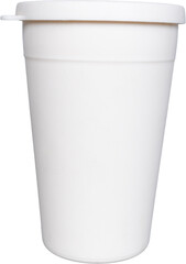 Cup glass isolated transparent