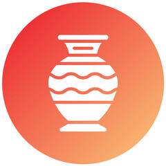 Vector Design Vase Icon Style