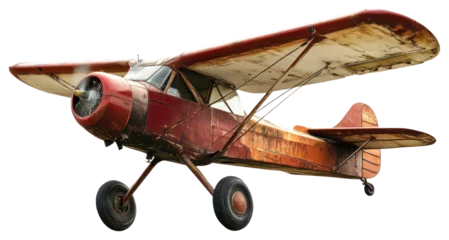 Fototapete Alte Flugzeuge PNG Air plane aircraft airplane transportation.  © Rawpixel.com