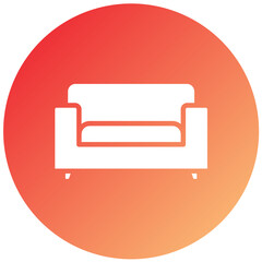 Vector Design Sofa Icon Style