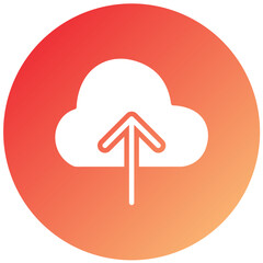 Vector Design Cloud Storage Icon Style