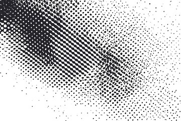 Abstract halftone background pattern with dotted texture for creative design and retro style