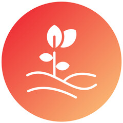 Vector Design Plant Icon Style