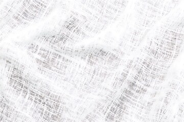 Obraz premium White gauze fabric texture background with soft folds, delicate woven pattern, and airy feel