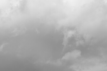 gray background, gray clouds in the photo