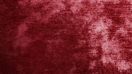 Textured red velvet background with soft fabric effect