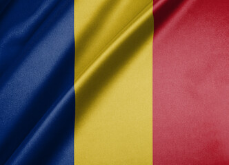 National flag of Romania High resolution
