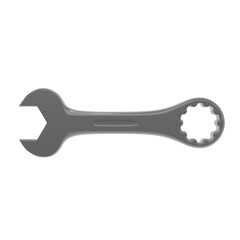 3D Cartoon Construction Screwdriver Illustration