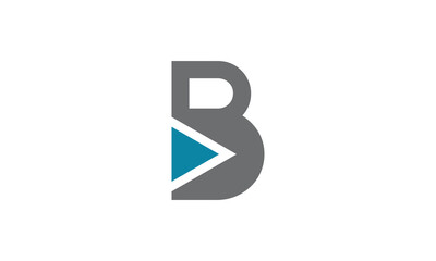 B logo design