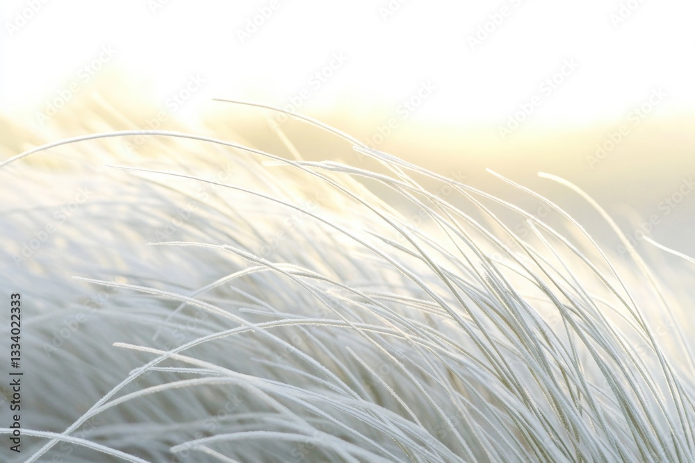 Poster close-up of grass with sunlight in the background