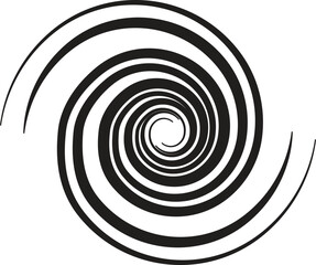 Obraz premium Set of spiral and swirls logo design elements, icons, symbols, and signs. 