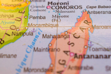 Pemba  On The World Map-Geo Political Map