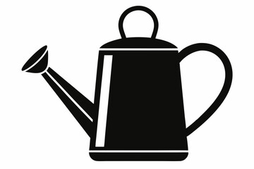 watering can icon line art silhouette vector illustration