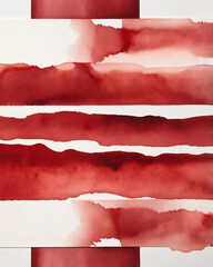 A dynamic red material illustration for innovative and stylish branding.