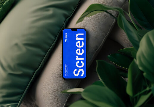 Phone Mockup Generated With AI