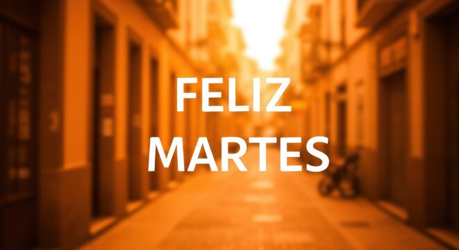 Feliz Martes Brick Wall Art