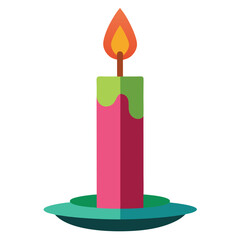 candle vector