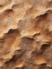 Fototapeta premium Close up photograph of textured brown and yellow sand dunes