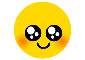 スマイル,ニコニコ,笑顔,顔,かわいい,顔文字,絵文字,マーク,ニコちゃん,優しい,黄色,表情,アイコン,にっこり,うるうる,笑う,記号,単体,気持ち,明るい,シンボル,ポップ,シンプル,丸,イラスト,幸せ,幸福,感情,ピクト,表示,人物,円,ワンポイント,ポイント,デザイン,商用フリー,フリー素材,素材