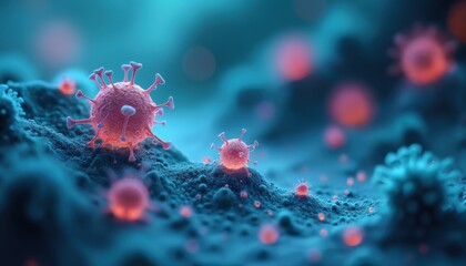 Virus Mutation and Bacterial Growth