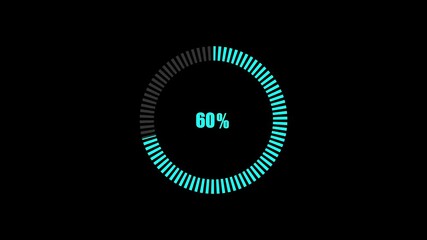 circle loding animation on a white background.Beautiful Circle Loading icon animation.loading progress bar loading animation for website
4K Progress Bar Animation.progress loading bar 0-100 percent.