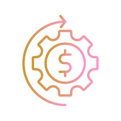 Cost Optimization Vector Icon