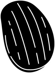 potato illustration fried silhouette food logo snack icon crispy outline crunchy chips slice unhealthy salty salt delicious chip golden shape kids vector graphic background