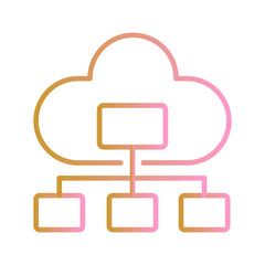 Cloud Governance Vector Icon
