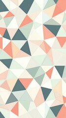 Digital artwork studio creating soft pastel geometric patterns with a modern viewpoint