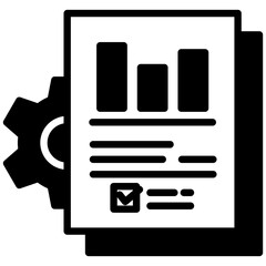 Project Management icon in Mix Filled Style. Simple Vector Design. Simple Vector Outline Filled Icon