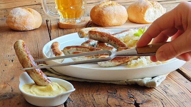 Echte Th&uuml;ringer Bratw&uuml;rste vom Grill