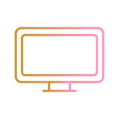 Monitor Vector Icon