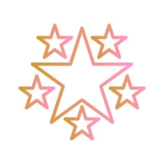 Obraz premium Star Vector Icon