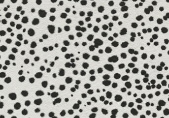 Animal Fur: Dalmatian Spotted Pattern