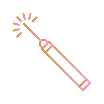 Laser Pointer Vector Icon