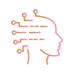 Artificial Intelligence Vector Icon