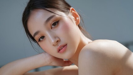 portrait of a young woman