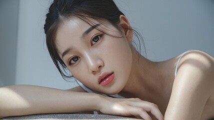 portrait of a young woman