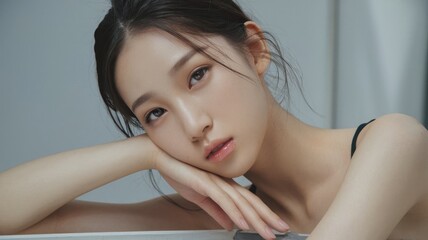 portrait of a young woman