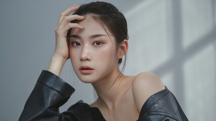 portrait of a young woman