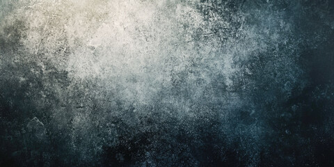 Textured grunge wall surface in dark tones with light gradient