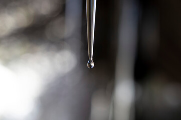 Frozen Teardrop: A Mountain&rsquo;s Icy Whisper