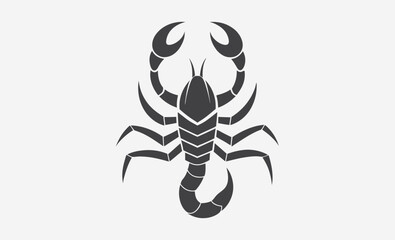 Scorpion icon vector illustration, scorpion, scorpion icon vector, scorpion tattoo. vector illustration  