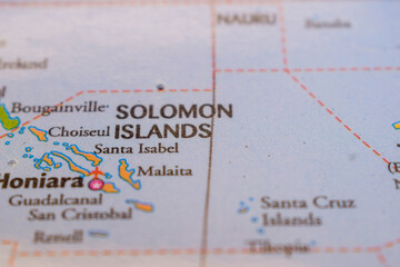 Santa Isabel  On The World Map-Geo Political Map