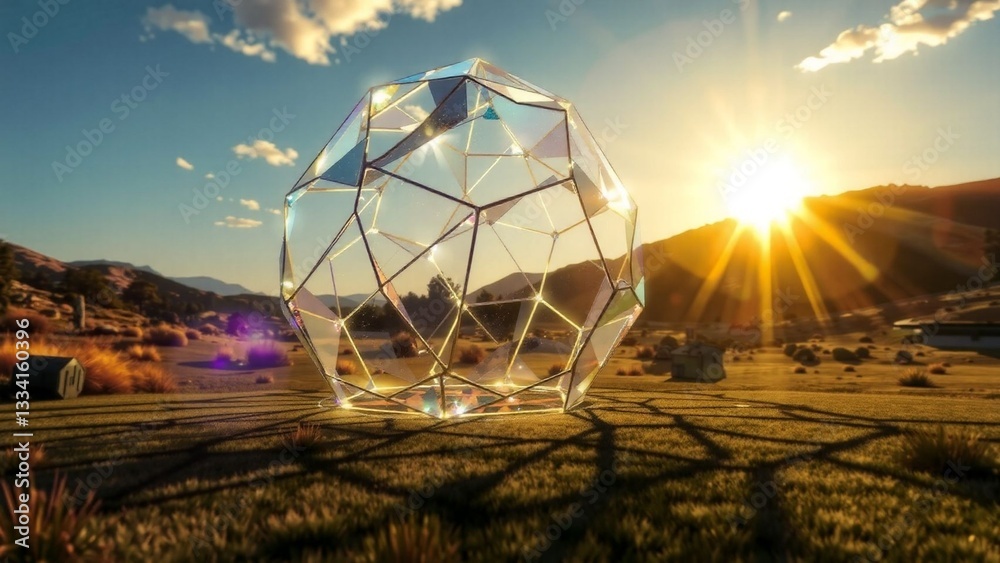 Canvas Prints geometric structure in nature