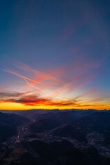Sonnenuntergang - Murtal