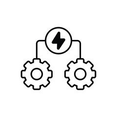 Electrical vector icon 